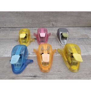 EK Success CORNERS Paper Punch Lot of 6 Picture Corner Holder Rounder Crafting